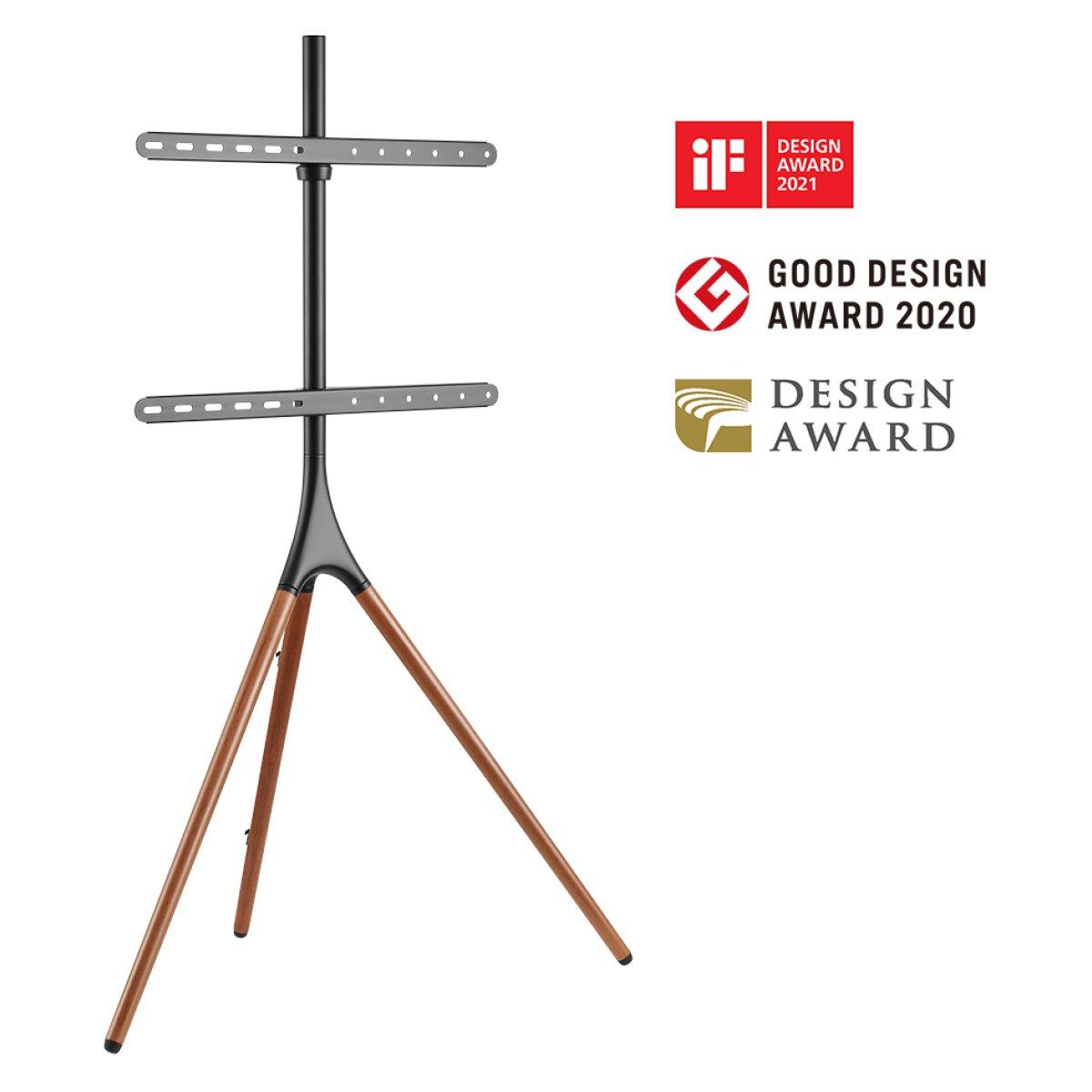 POWERTECH βάση τηλεόρασης δαπέδου PT-1400, 45-65", έως 32kg - Image 8