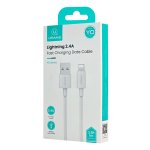USAMS καλώδιο Lightning σε USB US-SJ709, 2.4A, 480Mbps, 1m, λευκό - Image 3