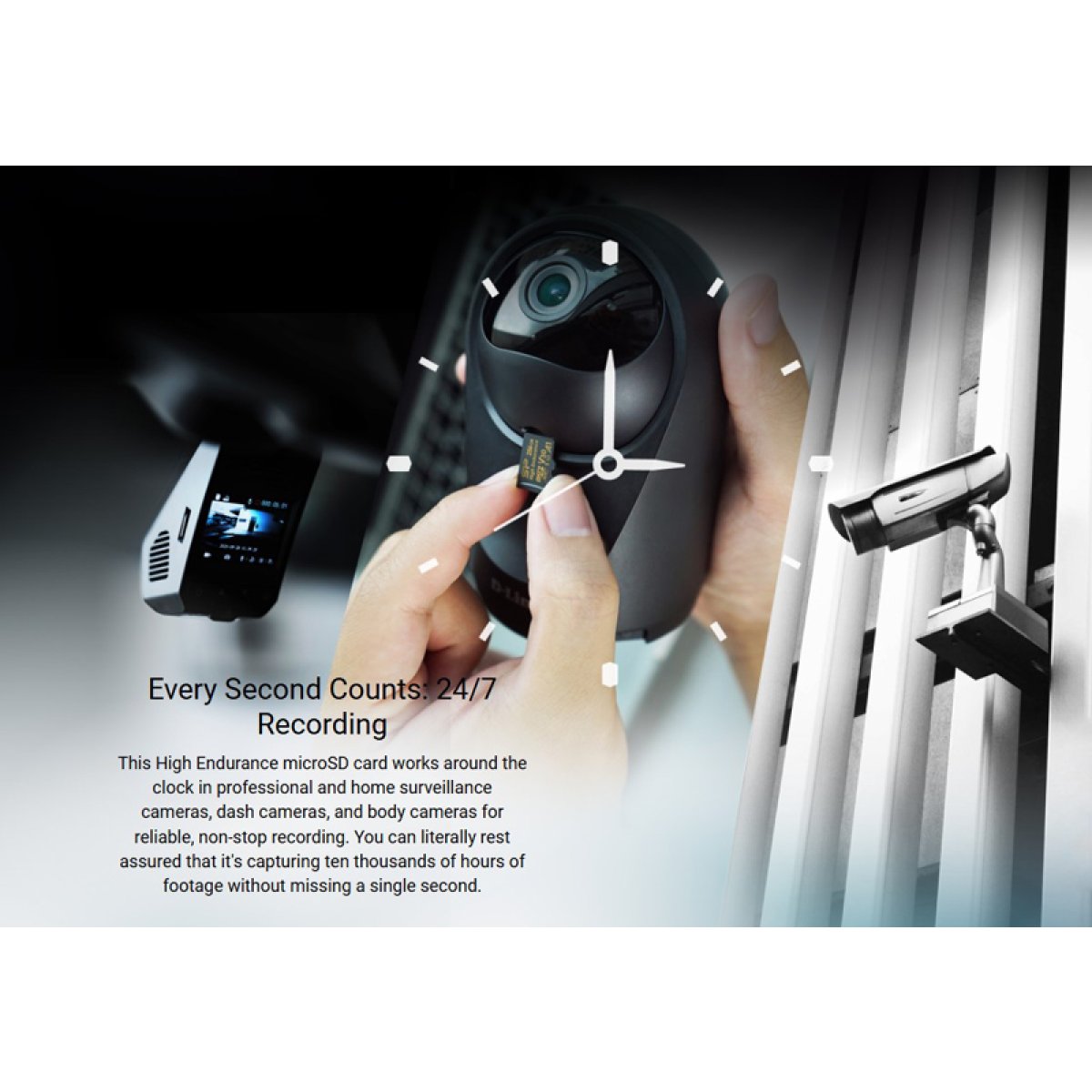 SILICON POWER κάρτα μνήμης microSDHC High Endurance, 64GB, Class 10 UHS-I U3 A1 V30 - Image 2