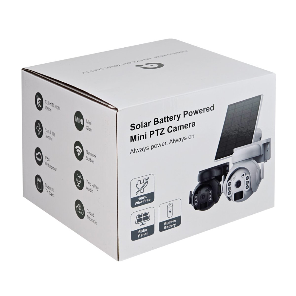 SECTEC smart ηλιακή κάμερα ST-515C-3M-4G-EU-5W, 3MP, 4G, SD, PTZ, IP65 - Image 5