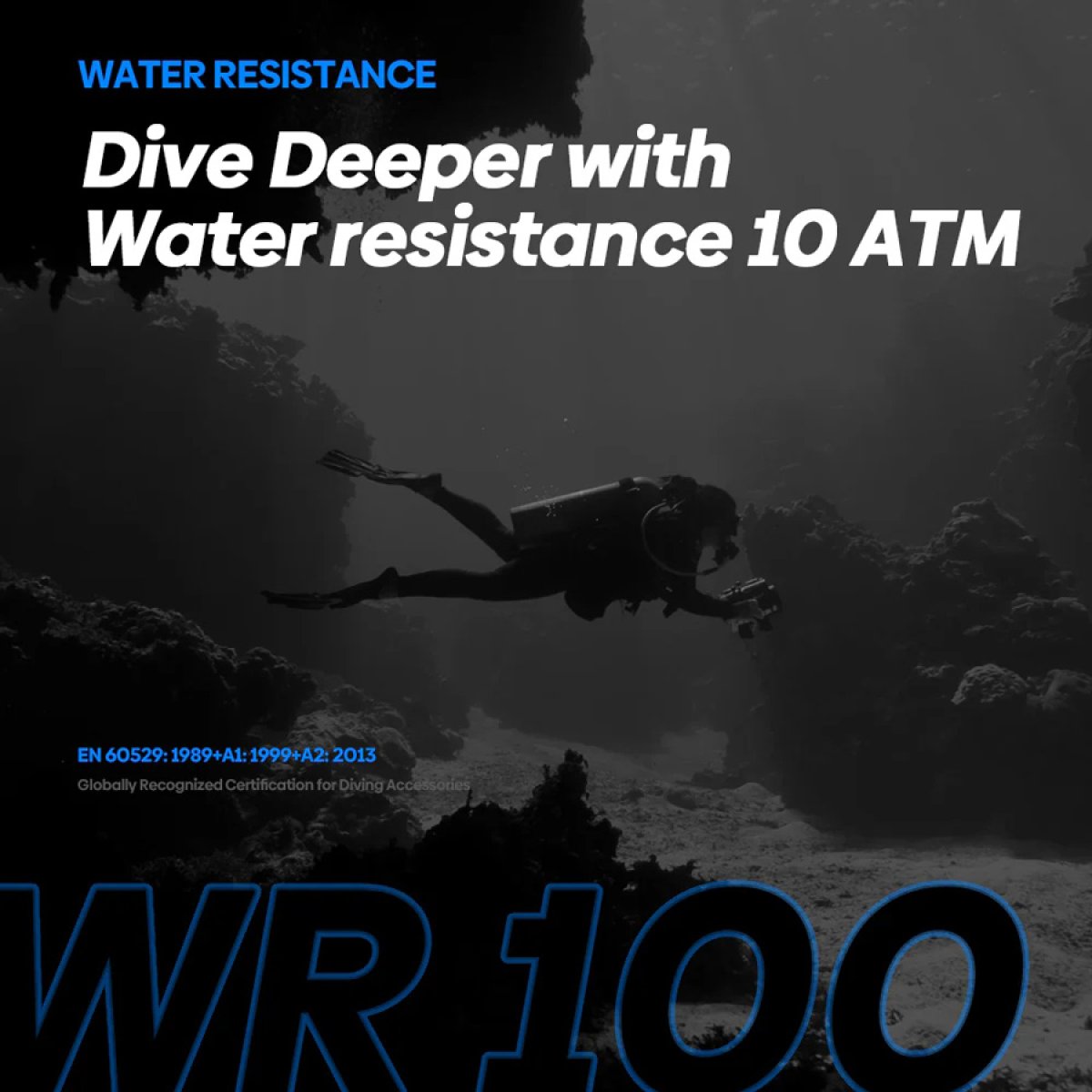 ZEBLAZE smartwatch Stratos 2 Ultra, heart rate, 1.43" AMOLED, GPS, MIL-STD-810H, μαύρο - Image 6