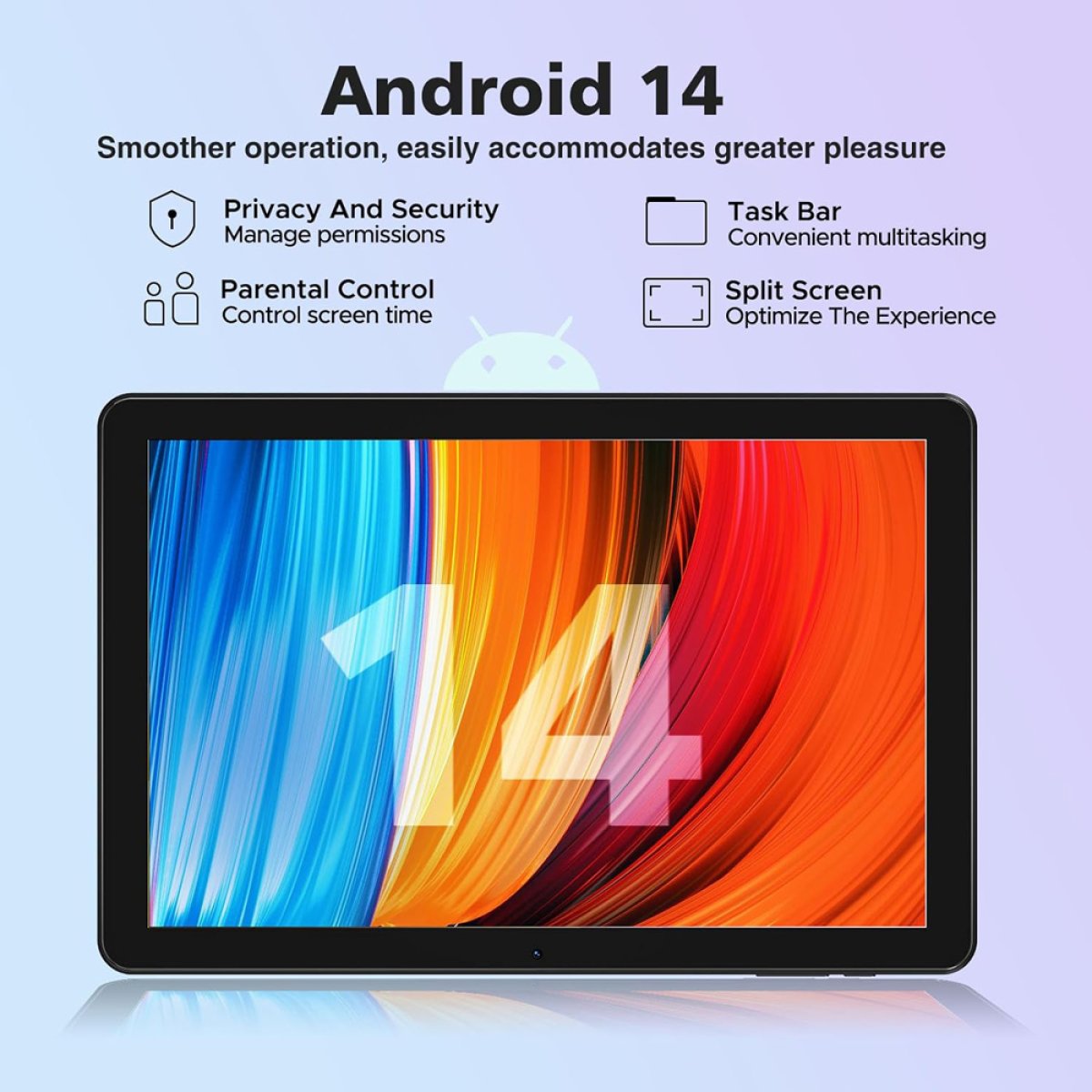 T10W-BK-3 DOOGEE tablet T10W, 10.1", 4/128GB, 4G, Android 14, 8000mAh, μαύρο - Image 4