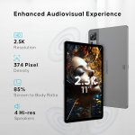 DOOGEE tablet T30 PRO, 11", 8/256GB, 4G, Android 13, 8580mAh, γκρι - Image 2