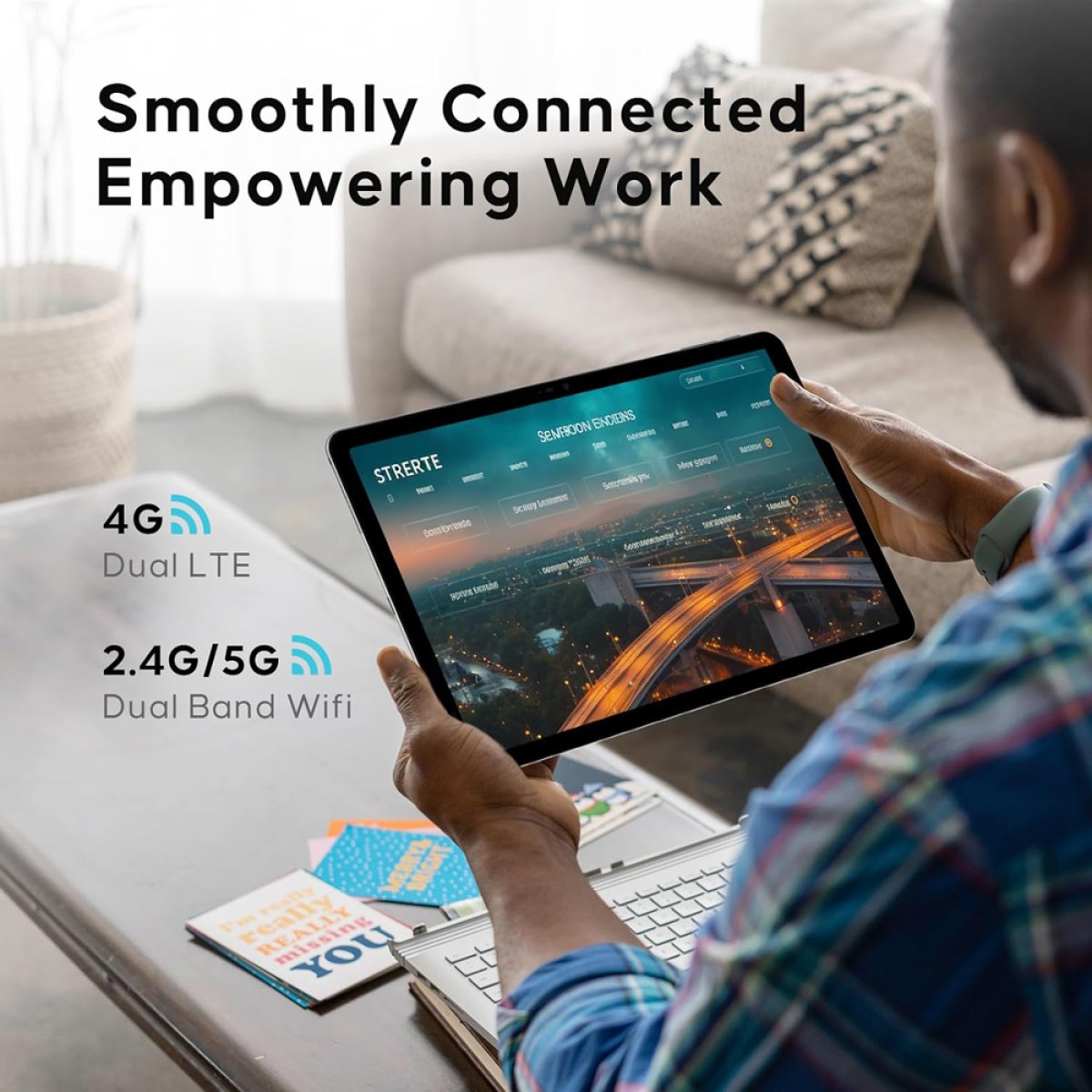 DOOGEE tablet T30 PRO, 11", 8/256GB, 4G, Android 13, 8580mAh, γκρι - Image 7