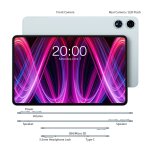 TECLAST tablet T60 Plus, 12", 6/128GB, 4G, Android 14, 8000mAh, μπλε - Image 11
