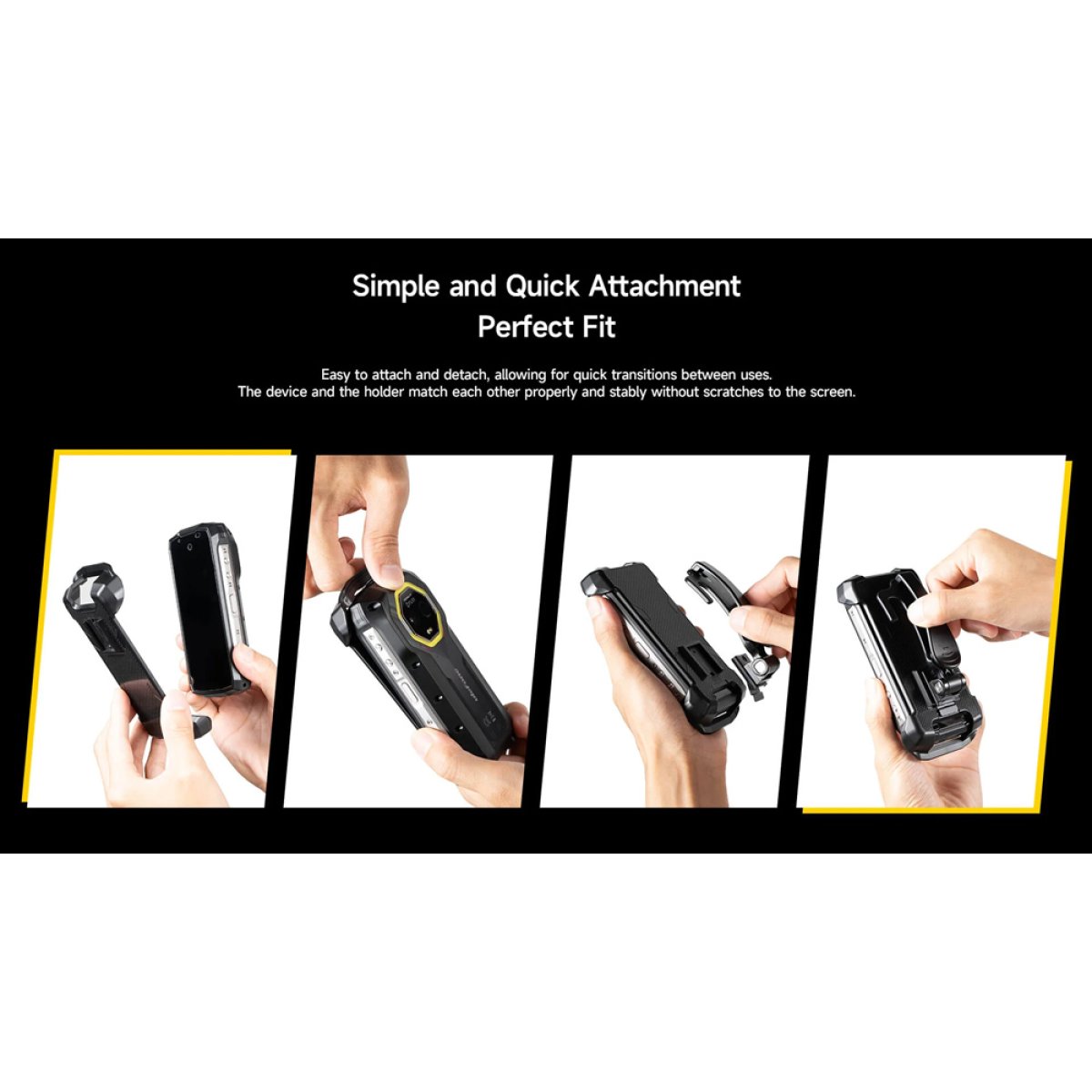 ULEFONE θήκη προστασίας UAS30 για Armor Mini 20 series, μαύρη - Image 5