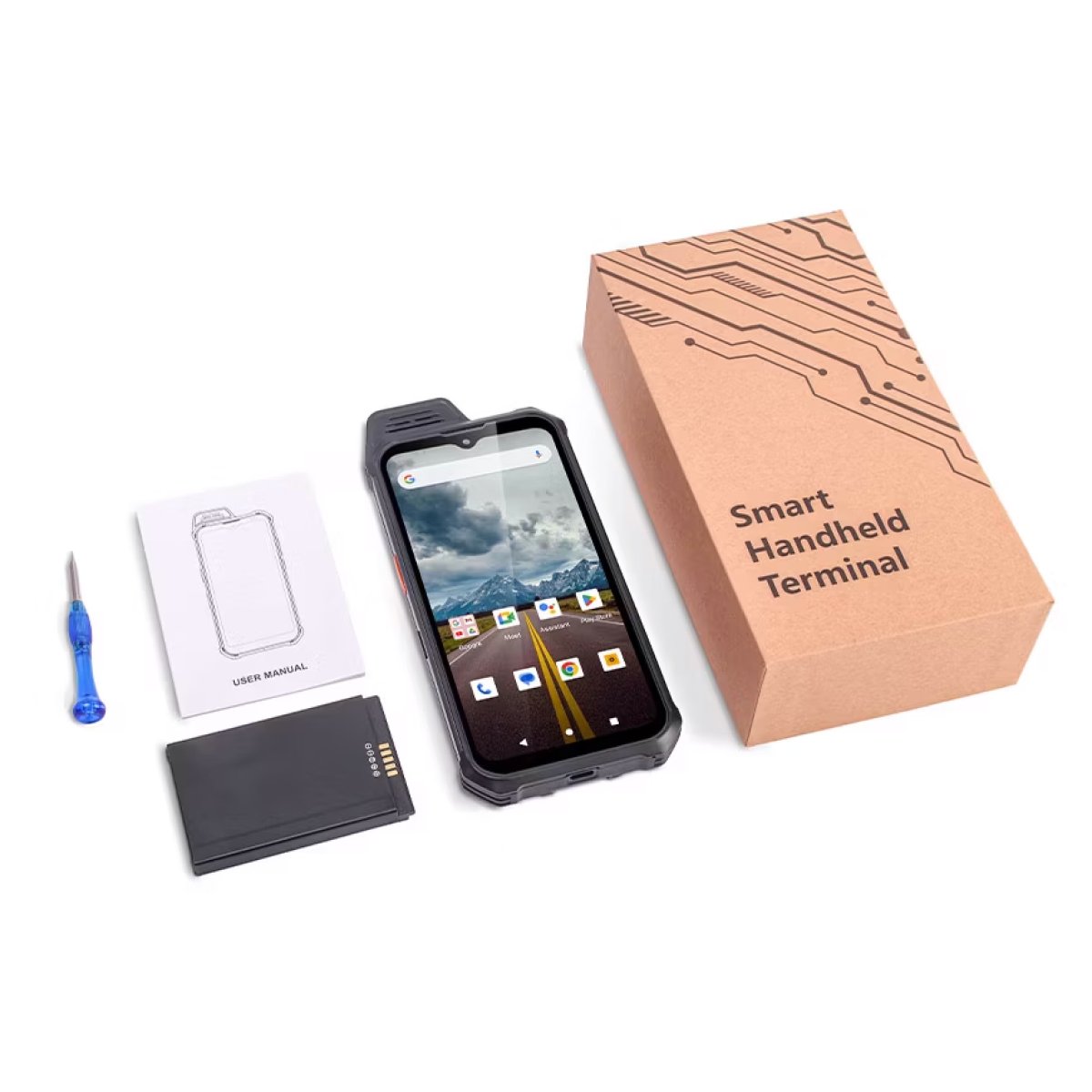 UNIWA smartphone W999, 6.3", 8/128GB , ηχείο 2W, Atex Zone 2, IP68, μαύρο - Image 8