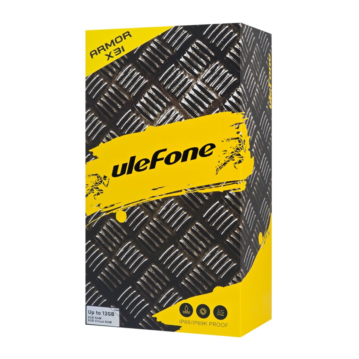 ULEFONE smartphone Armor X31, 6.56", 6/128GB, 6050mAh, IP68/IP69K, μαύρο - Image 6