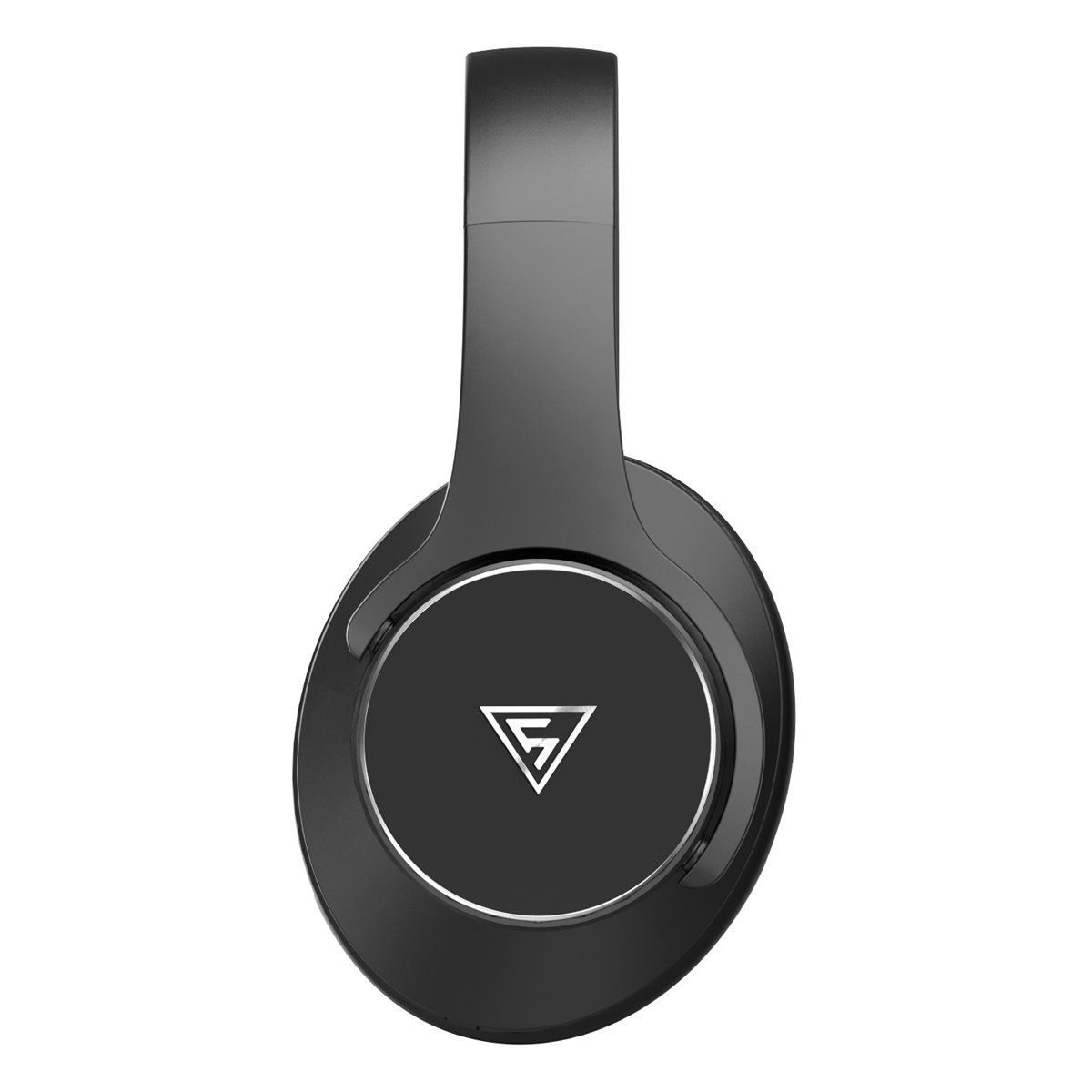 DOQAUS headphones DESIGN 1, ασύρματα & ενσύρματα, Φ40mm, 600mAh, μαύρα - Image 3