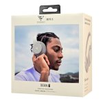 DOQAUS headphones DESIGN 1, ασύρματα & ενσύρματα, Φ40mm, 600mAh, γκρι - Image 8