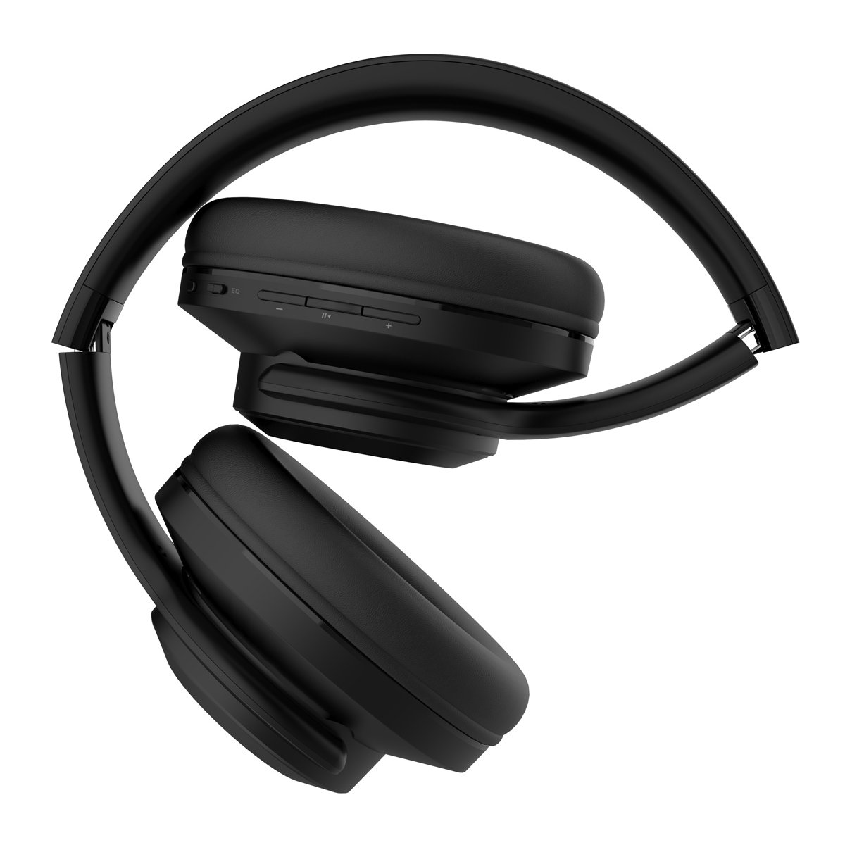 DOQAUS headphones DESIGN 2, ασύρματα & ενσύρματα, Φ40mm, 600mAh, μαύρα - Image 4