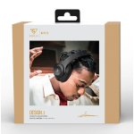 DOQAUS headphones DESIGN 2, ασύρματα & ενσύρματα, Φ40mm, 600mAh, μαύρα - Image 9