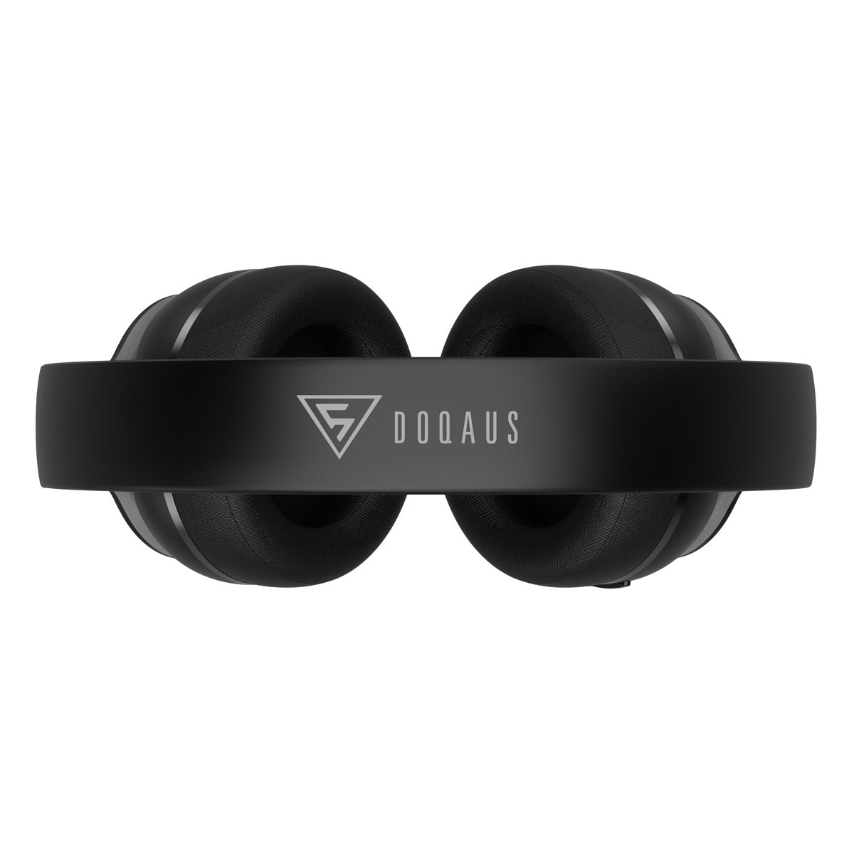 DOQAUS headphones DESIGN 3, ασύρματα & ενσύρματα, Φ40mm, 600mAh, μαύρα - Image 2