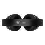 DOQAUS headphones DESIGN 3, ασύρματα & ενσύρματα, Φ40mm, 600mAh, μαύρα - Image 2