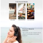 DOQAUS headphones DESIGN 3, ασύρματα & ενσύρματα, Φ40mm, 600mAh, μαύρα - Image 5