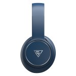 DOQAUS headphones DESIGN 3, ασύρματα & ενσύρματα, Φ40mm, 600mAh, μπλε - Image 3