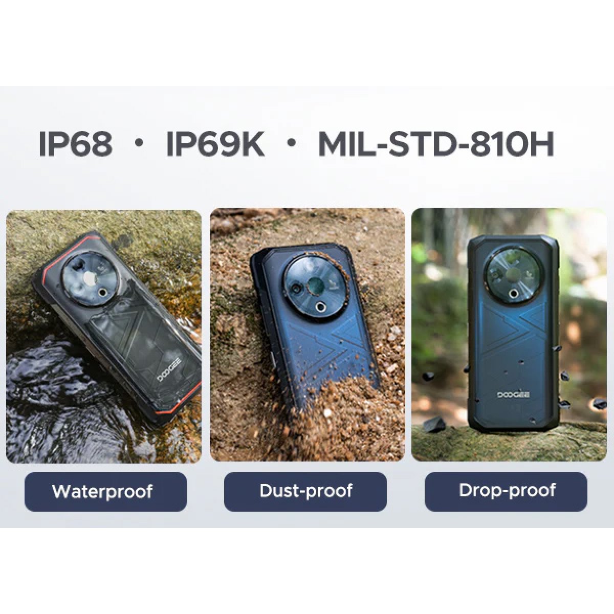 FIRE6-BK-6 DOOGEE smartphone Fire 6, 6.56", 6/256GB, 10400mAh, IP68/IP69K, μαύρο - Image 7