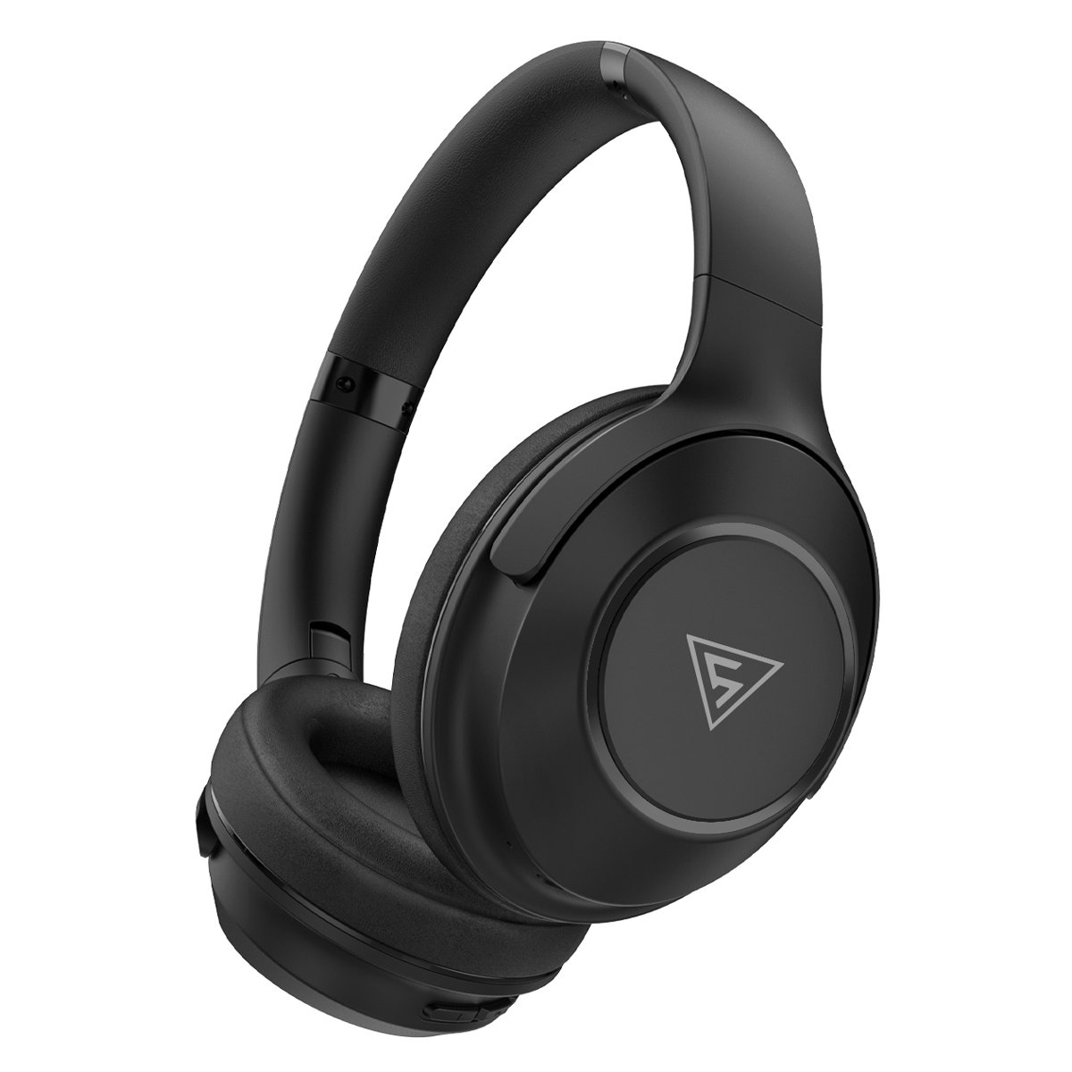 DOQAUS headphones FOCUS 5, ασύρματα & ενσύρματα, Φ40mm, 1000mAh, μαύρα - Image 1