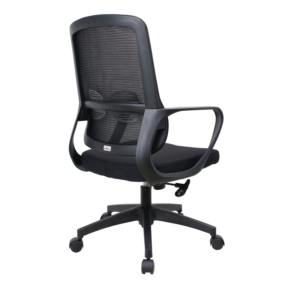 POWERTECH καρέκλα γραφείου PT-1391 με μπράτσα και ανάκλιση, ρυθμιζόμενο ύψος, μαύρη - Image 2