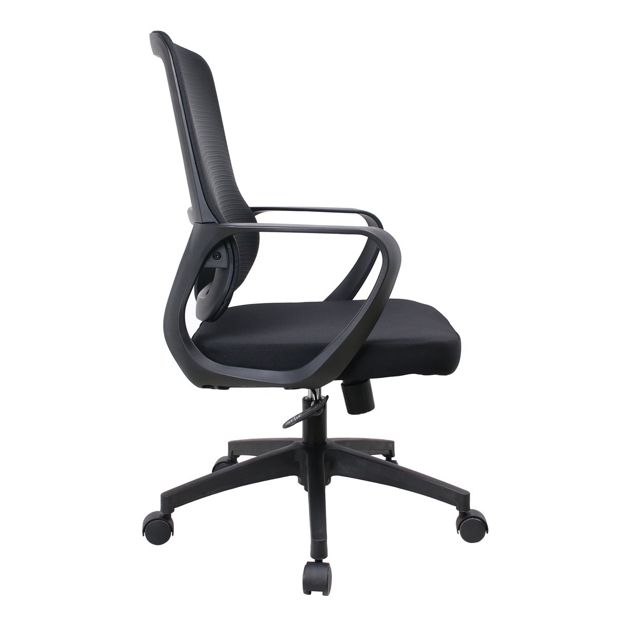 POWERTECH καρέκλα γραφείου PT-1391 με μπράτσα και ανάκλιση, ρυθμιζόμενο ύψος, μαύρη - Image 4