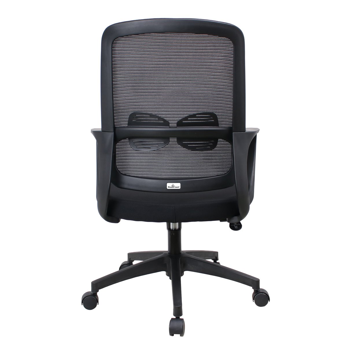 POWERTECH καρέκλα γραφείου PT-1391 με μπράτσα και ανάκλιση, ρυθμιζόμενο ύψος, μαύρη - Image 5