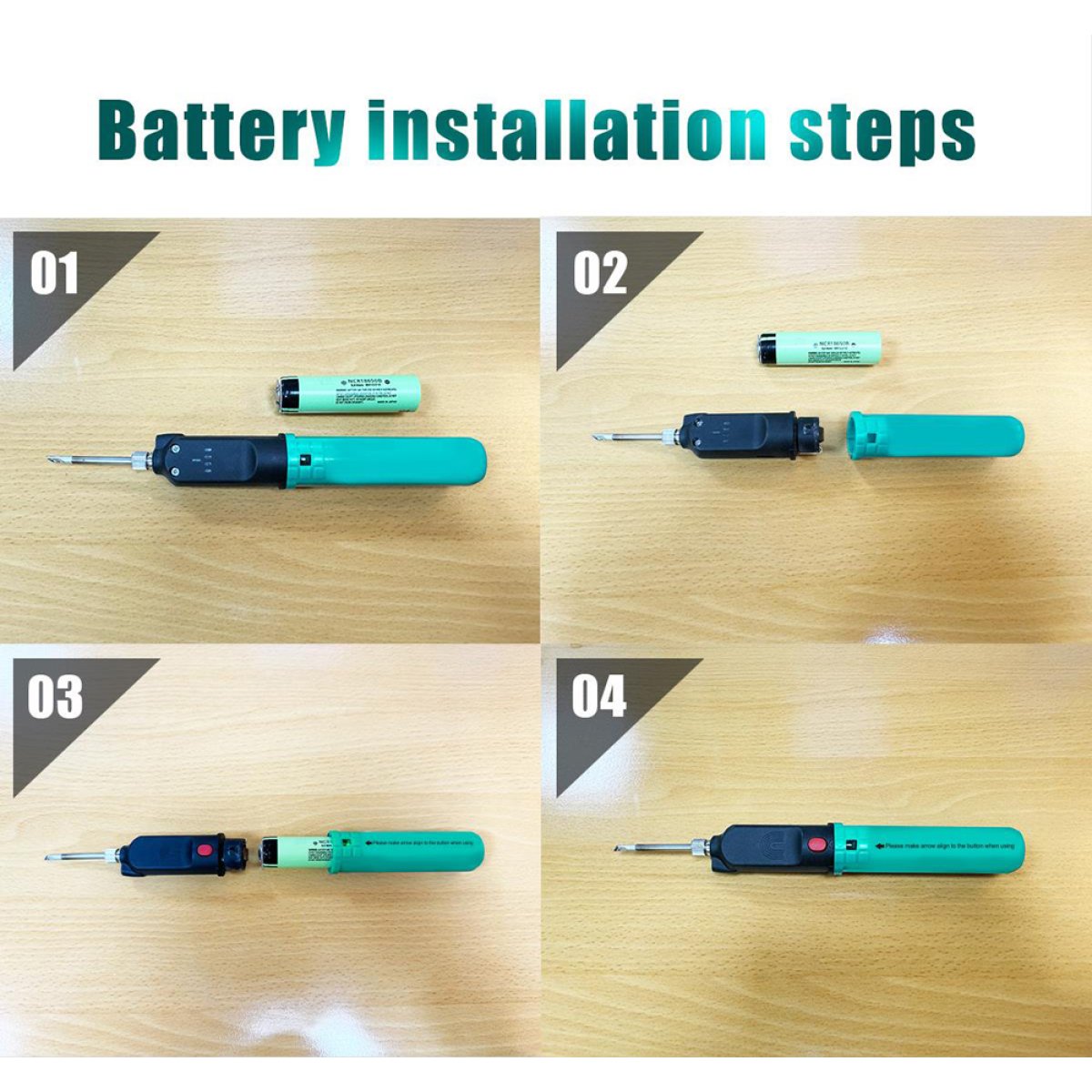 PROSKIT ασύρματο κολλητήρι SI-B165, επαναφορτιζόμενο, 12W, 500 °C - Image 8