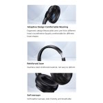 USAMS headphones YH21, ασύρματα & ενσύρματα, Φ40mm, 500mAh, μαύρα - Image 5