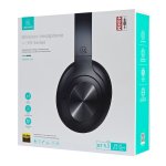 USAMS headphones YH21, ασύρματα & ενσύρματα, Φ40mm, 500mAh, μαύρα - Image 8