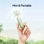 USAMS φορητός ανεμιστήρας ZB288 με 3 ταχύτητες, 1200mAh, λευκός - Image 2