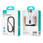 USAMS κορδόνι λαιμού για κινητά ZB316, 160cm, universal, μαύρο - Image 6