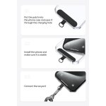 USAMS κορδόνι λαιμού για κινητά ZB316, 160cm, universal, μωβ - Image 5