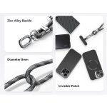 USAMS κορδόνι λαιμού για κινητά ZB316, 160cm, universal, μπλε - Image 3