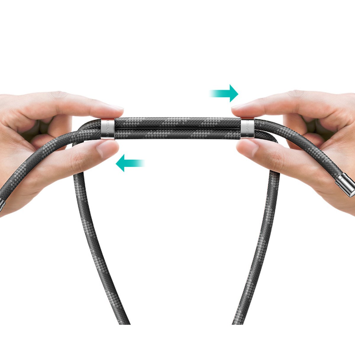 USAMS κορδόνι λαιμού για κινητά ZB316, 160cm, universal, μπλε - Image 4