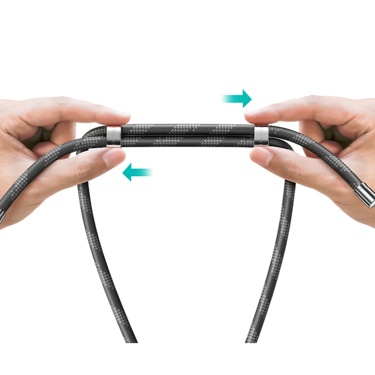 USAMS κορδόνι λαιμού για κινητά ZB316, 160cm, universal, μπλε - Image 4