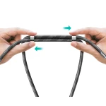 USAMS κορδόνι λαιμού για κινητά ZB316, 160cm, universal, μπλε - Image 4