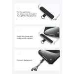 USAMS κορδόνι λαιμού για κινητά ZB316, 160cm, universal, μπλε - Image 5