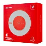 NILLKIN ασύρματος φορτιστής Magic Disk 4, 15W, κόκκινος - Image 5