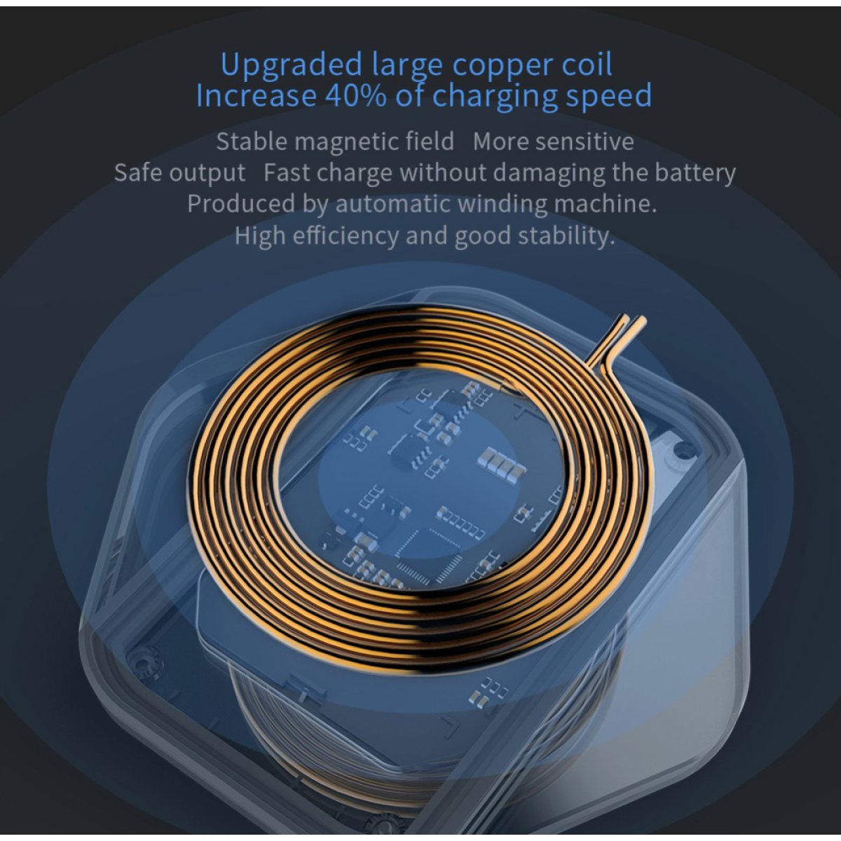 NILLKIN ασύρματος φορτιστής Magic Cube, 10W, μαύρος - Image 5