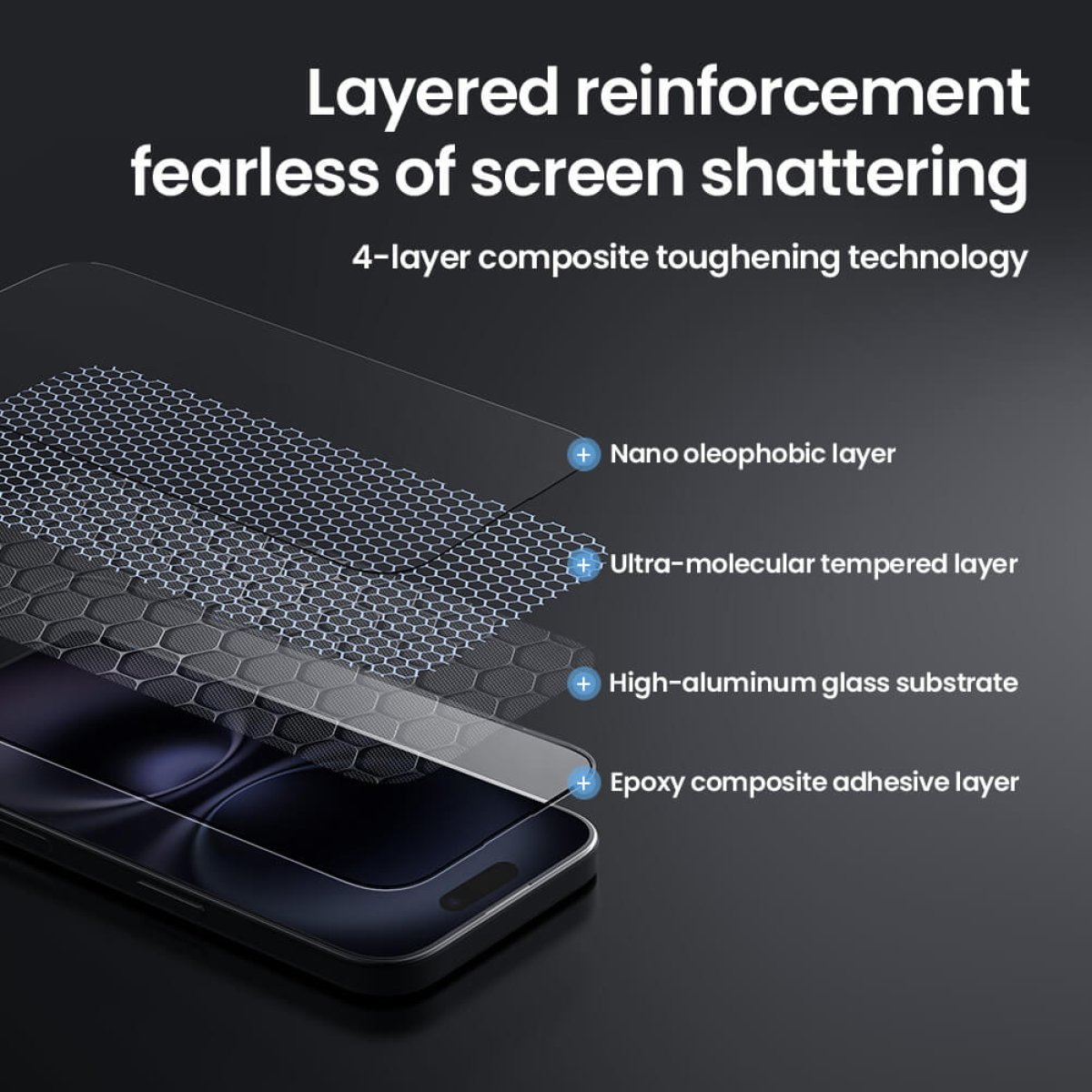 NILLKIN tempered glass 2.5D CP+ Pro για Apple iPhone 16 - Image 3