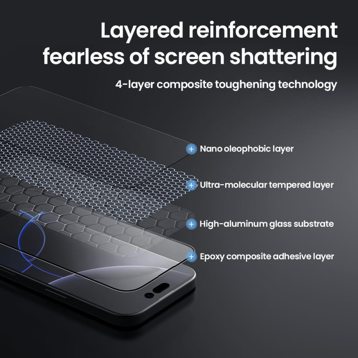 NILLKIN tempered glass 2.5D CP+ Pro για Apple iPhone 16 Pro Max - Image 3