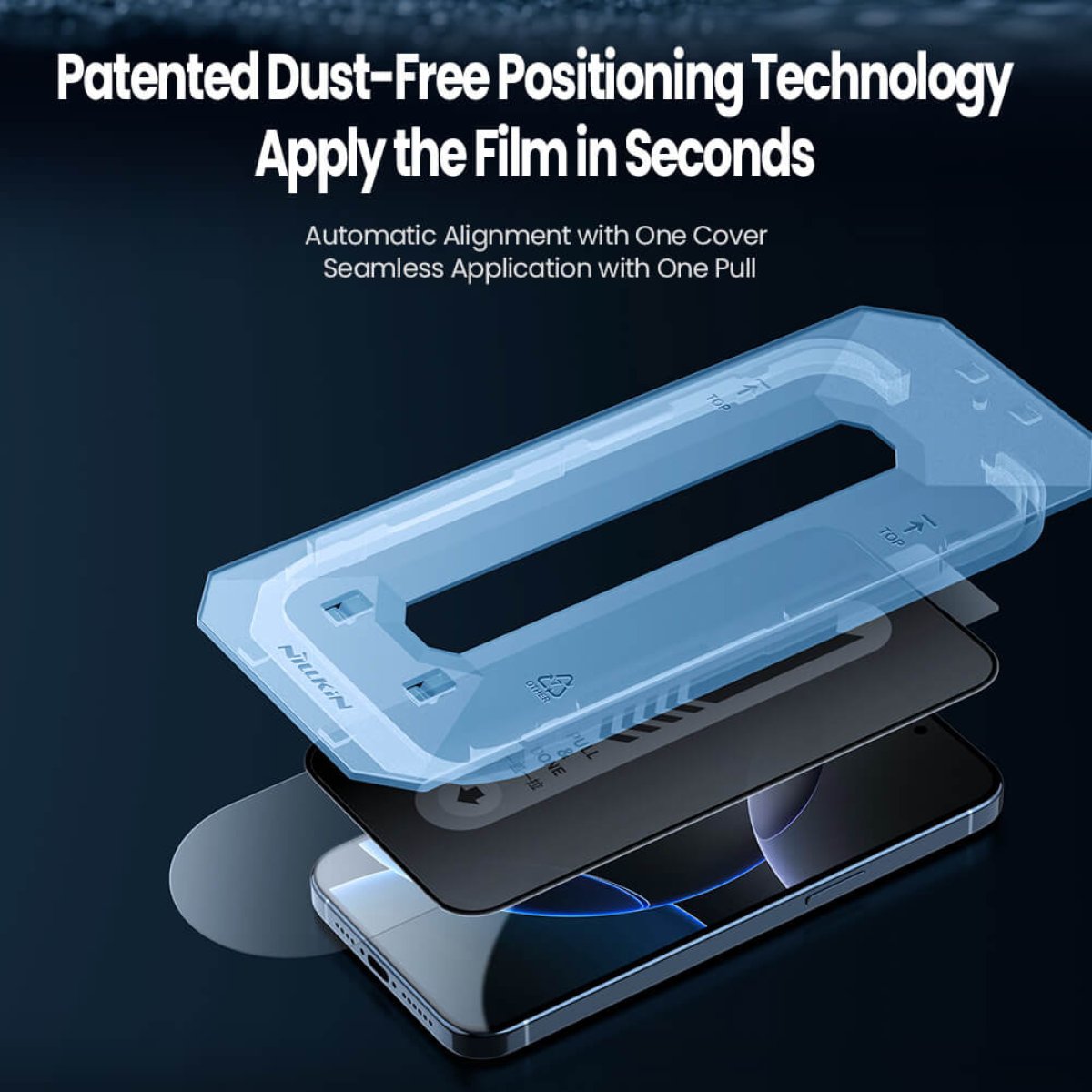 NILLKIN tempered glass Guardian 2.5D για Apple iPhone 16 Pro Max - Image 2