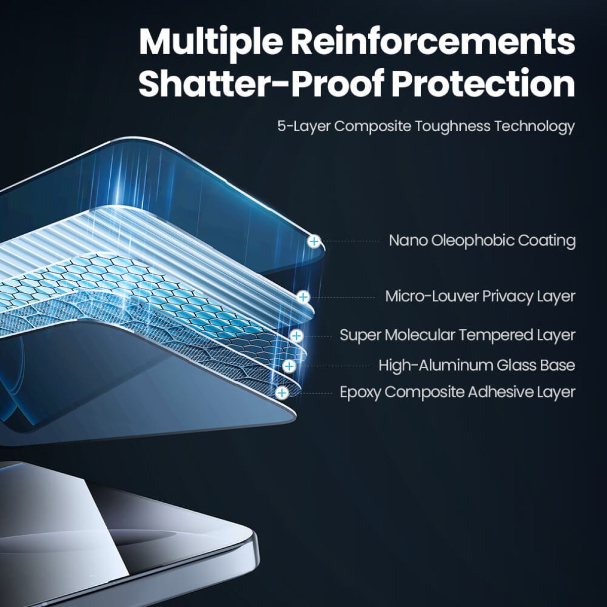 NILLKIN tempered glass Guardian 2.5D για Apple iPhone 16 Pro Max - Image 4