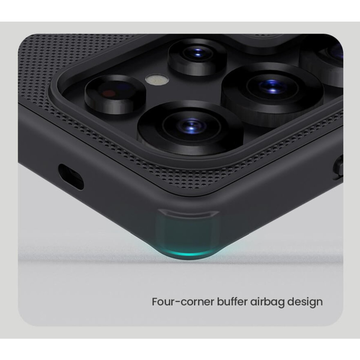 6902048288416-2 NILLKIN θήκη Super Frosted Shield Pro για Samsung Galaxy S25 Ultra, μαύρη - Image 3