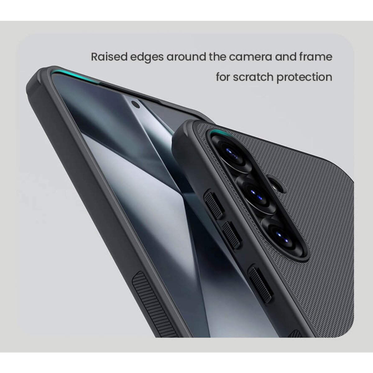 6902048288461-2 NILLKIN θήκη Super Frosted Shield Pro Magnetic για Samsung Galaxy S25, μαύρη - Image 3