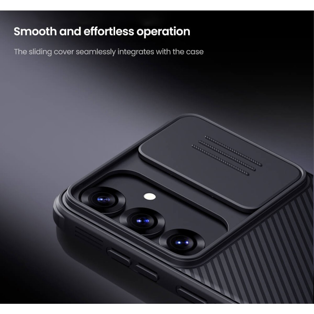 6902048288539-1 NILLKIN θήκη CamShield Pro για Samsung Galaxy S25 Plus, μαύρη - Image 2