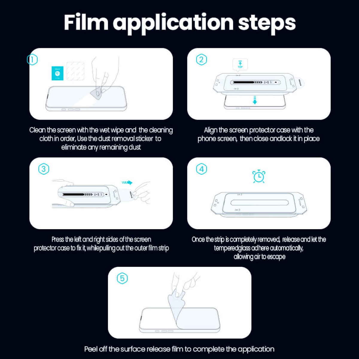 6902048291188-4 NILLKIN tempered glass Guardian 2.5D για Samsung Galaxy S25 Ultra - Image 5