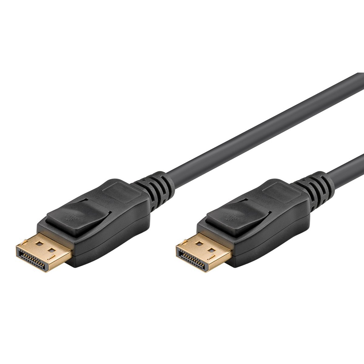 74744 GOOBAY καλώδιο DisplayPort 74744, 8K/120Hz, 40 Gbps, 2m, μαύρο - Image 1