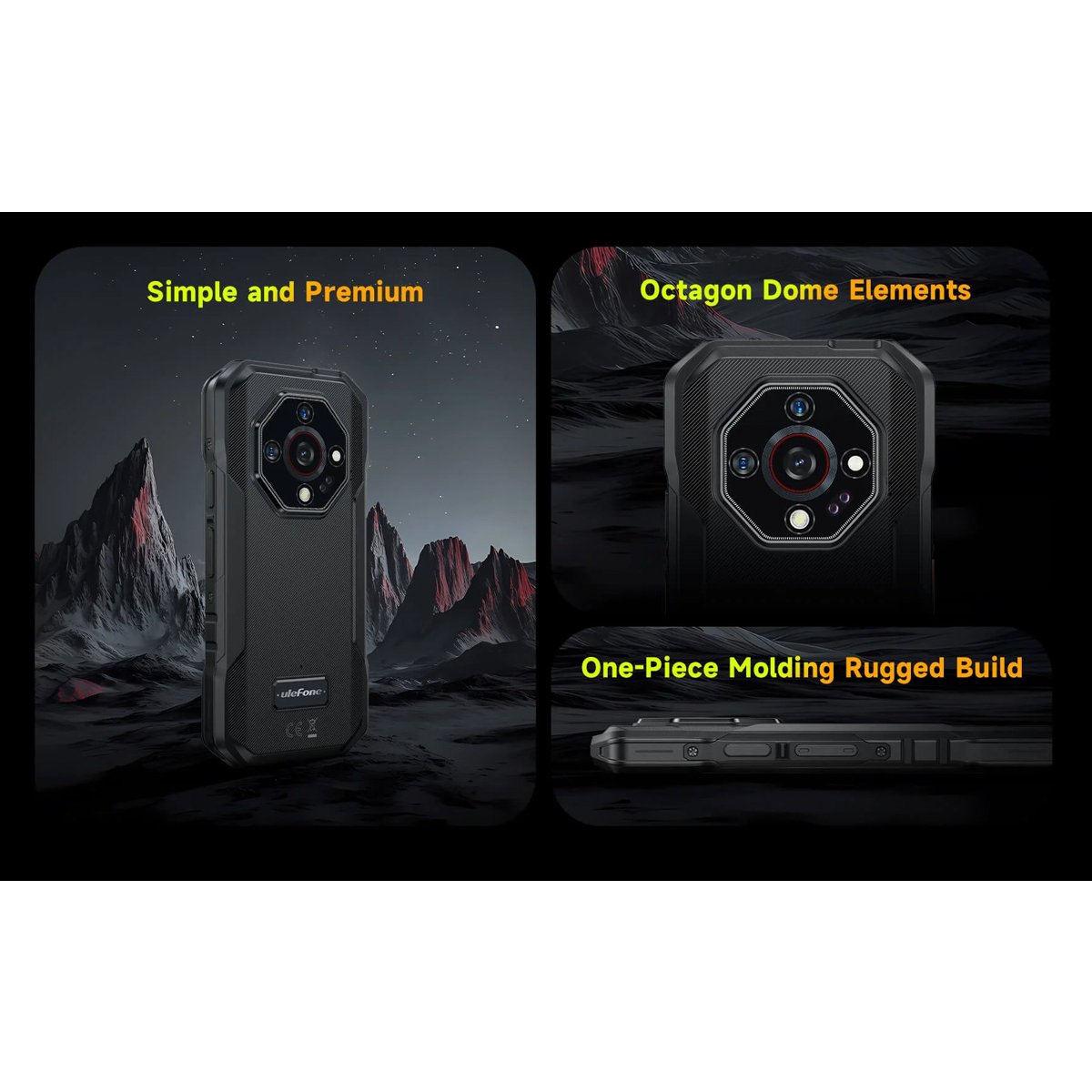 ARMORX32-BK-3 ULEFONE smartphone Armor X32, 5.65", 6/128GB, 5500mAh, IP68/IP69K, μαύρο - Image 10