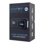 AVAPOW εκκινητής μπαταρίας αυτοκινήτου E5 Pro με φακό, 12V/2000A, 12000mAh - Image 7