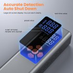 NEXPOW συμπιεστής αέρος αυτοκινήτου MS22C-003 με φακό, 7500mAh, 150PSI - Image 5